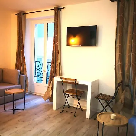 Carre Dor, Zone Pietonne, Studio Renove Au Calme * Nice